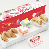WL05 Love Sweets Wedding Guo Da Li Package Sweetest Moments Swiss Rolls Pastel Cubes 旺旺 Cookies Peony Romance Box